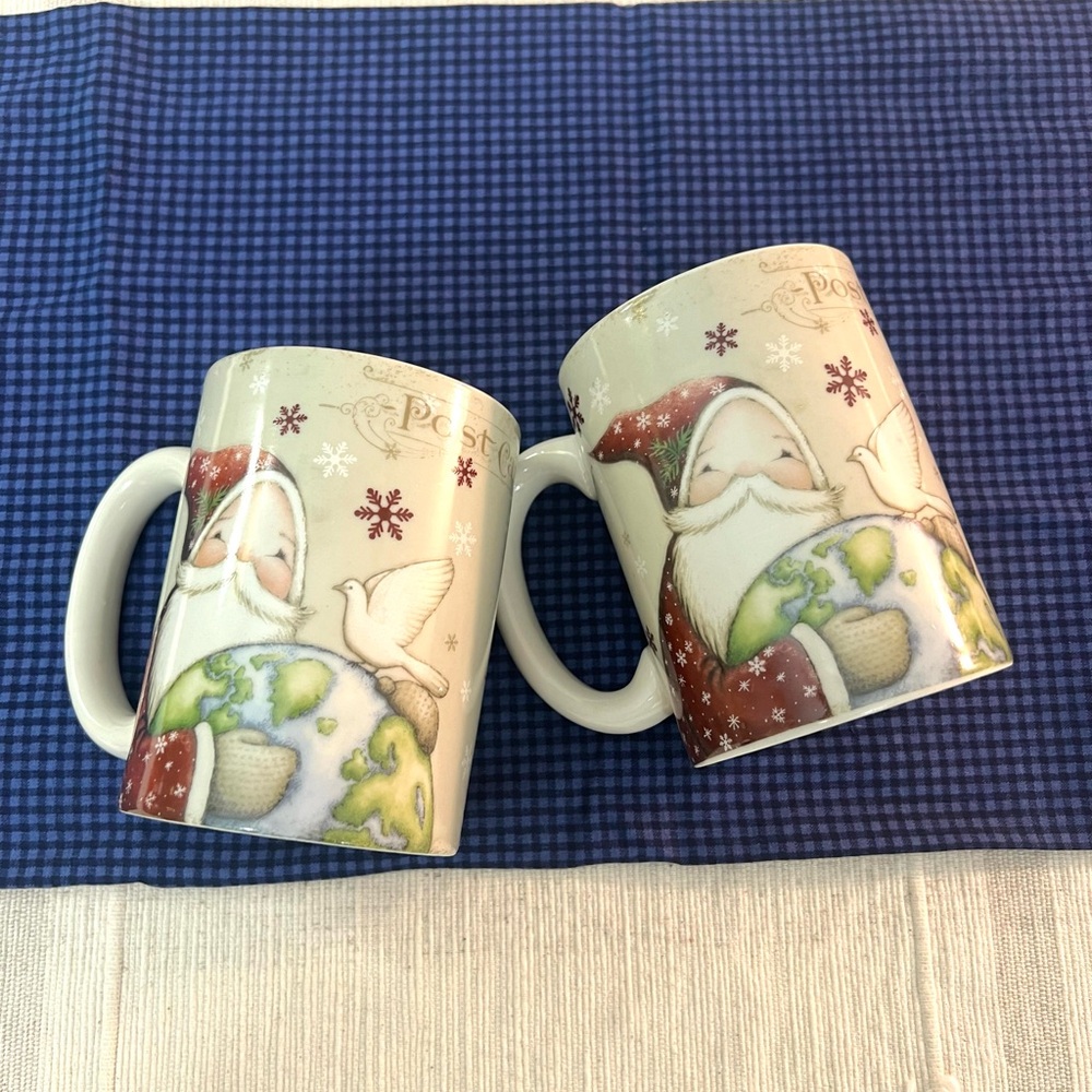 Santa mugs Tia the season Robin Davis cups decor gift